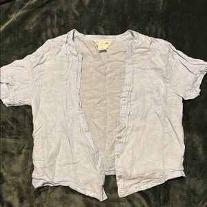 Light Blue Button-Up Shirt